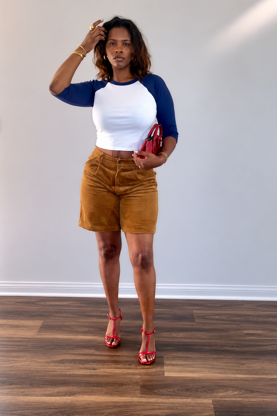 Toffee Butter Corduroy Shorts