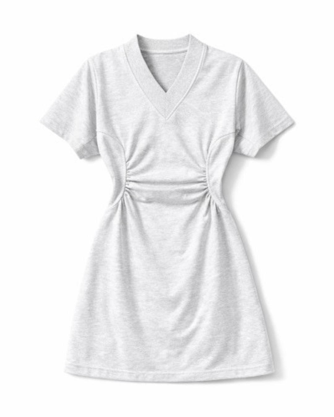 The Maison Dress- Light Gray
